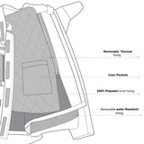 BELA Crossroad Extreme Motorcycle Riding Winter Jacket