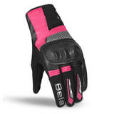 BELA Hero Air Lady Summer Motorcycle Gloves Black Pink