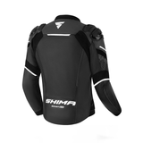 SHIMA BANDIT 2.0 MEN'S MOTORCYCLE LEATHER JACKET BLACK