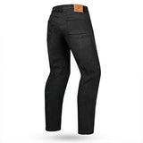 BELA RIO MEN MOTORCYCLE JEANS 34L BLUE CE AA APPROVED BLACK