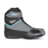 BELA Blaze Lady Urban Motorcycle Boots Black Grey Tourquise