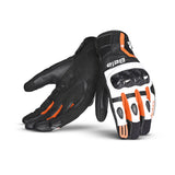 BELA Air Flow Motorcycle Leather Glove Black/Orange