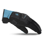BELA Star Lady Motorcycle Glove Black Turquise