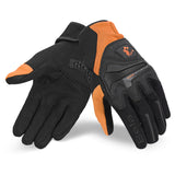 BELA - Man Star Textile Glove Black/Orange