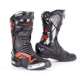 BELA Speedo 3.0 Motorcycle Leather Boots Black/Red