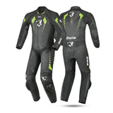 BELA Rollover 1PC Kids Motorcycle Suit Black/Fluor Yellow