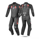 Mono 1-PC Rollover Motorcycle Kids Suits Black/Red Fluor