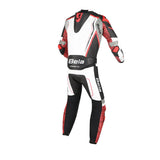 BELA North Star 2 PC Motorbike Leathers Suits Black/White/Red