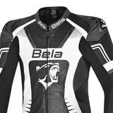 BELA X-Race 1PC Motorcycle Racing Leather Suit Black/White/Anthracite