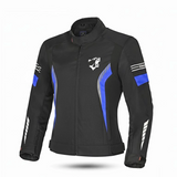BELA Bradley Lady Motorcycle Textile Jacket Black Blue