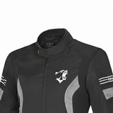 BELA Bradley Lady Motorcycle Textile Jacket Black Grey
