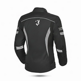 BELA Bradley Lady Motorcycle Textile Jacket Black Grey