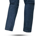 BELA DRIFTER MEN MOTORCYCLE DENIM JEANS 32L MEDIUM BLUE