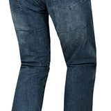 BELA DRIFTER MEN MOTORCYCLE DENIM JEANS 34L GREY BLUE TINT