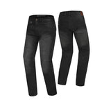 BELA DRIFTER MOTORCYCLE DENIM JEANS 34L BLACK TIE & DYE