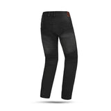 BELA DRIFTER MOTORCYCLE DENIM JEANS 34L BLACK TIE & DYE