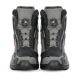 BELA EXTREME FORCE URBAN MOTORCYCLE LADY BOOTS BLACK GREY RED