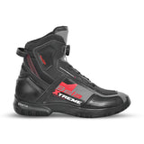 BELA EXTREME FORCE URBAN MOTORCYCLE LADY BOOTS BLACK GREY RED