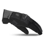 BELA Star Motorcycle Gloves Dark Grey Black