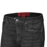 BELA KEVIN MEN MOTORCYCLE RIDING JEANS 34L BLACK