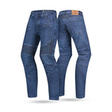 BELA KEVLAR TROPHY MEN MOTORCYCLE JEANS 34L BLUE