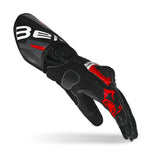 BELA Lemox Racing Motorcycle Gloves Black Red