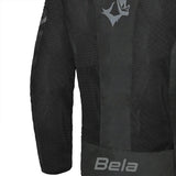 BELA MESH PRO LADY MOTORBIKE SUMMER JACKET BLACK