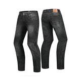 BELA RIO MEN MOTORCYCLE DENIM JEANS 32L RANDOM BLACK SPRAY