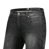 BELA RIO MEN MOTORCYCLE DENIM JEANS 32L TIE & DYE BLACK