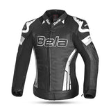 Bela Rocket Lady Leather Jacket Black/White