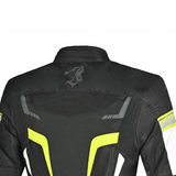 BELA Sprinter Lady Textile Motorbike Jacket Black/Yellow/Fluro