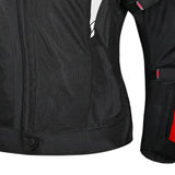 BELA SPRINTER LADY MOTORCYCLE TEXTILE JACKET BLACK/RED