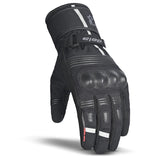 BELA Ice Winter Motorcycle Leather Gloves Black