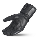 BELA Ice Winter Motorcycle Leather Gloves Black