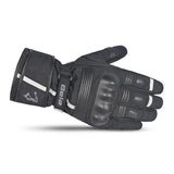 BELA Ice Winter Motorcycle Leather Gloves Black