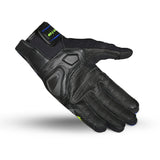 BELA Daring Motorbike Racing Gloves Blue Yellow Black