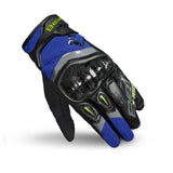 BELA Daring Motorbike Racing Gloves Blue Yellow Black