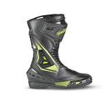 BELA Master Man Motorcycle Racing Boots Black Yellow Flouro