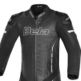 BELA Rocket Mix Kangaroo 1 PC Man Motorbike Suit Black Dark Grey