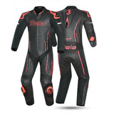 BELA Rocket Man Mix Kangaroo 1 PC Motorbike Racing Suit Black Red