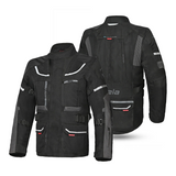 BELA TRANSFORMER 3IN1 MEN MOTOCYCLE TEXTILE JACKET BLACK ANTHRACITE