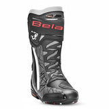 BELA Air Rider GP-1 Motorcycle Racing Leather Boots Black/White