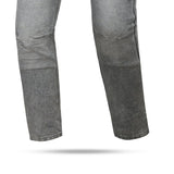 BELA BOSTON MEN MOTORCYCLE DENIM JEANS 30L RANDOM BLACK