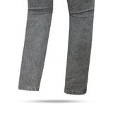 BELA BOSTON MEN MOTORCYCLE DENIM JEANS 30L RANDOM BLACK