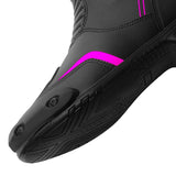 BELA FASTER 2.0 LADY MOTORCYCLE RACING BOOTS BLACK PINK
