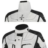 BELA TRANSFORMER LADY 3IN1 MOTORCYCLE TOURING JACKET ICE GREY BLACK