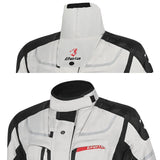 BELA TRANSFORMER LADY 3IN1 MOTORCYCLE TOURING JACKET ICE RED BLACK