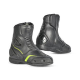 BELA FASTER 2.0 Men's Motorcycle Racing Boots Black/Fluor Yellow