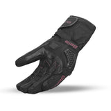 BELA Frost Shield Motorcycle Winter Gloves Black Burgundy