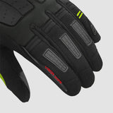 BELA - HIGHWAY WINTER WP LADY LEATHER GLOVE BLACK/FLUOR YELLOW
